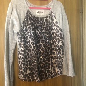 Cheetah sequence sweater